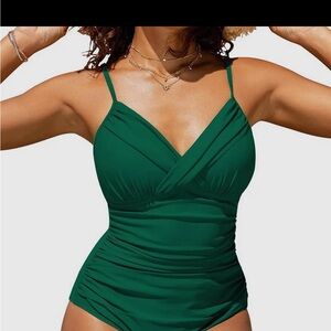 Elegant Green Swimsuit